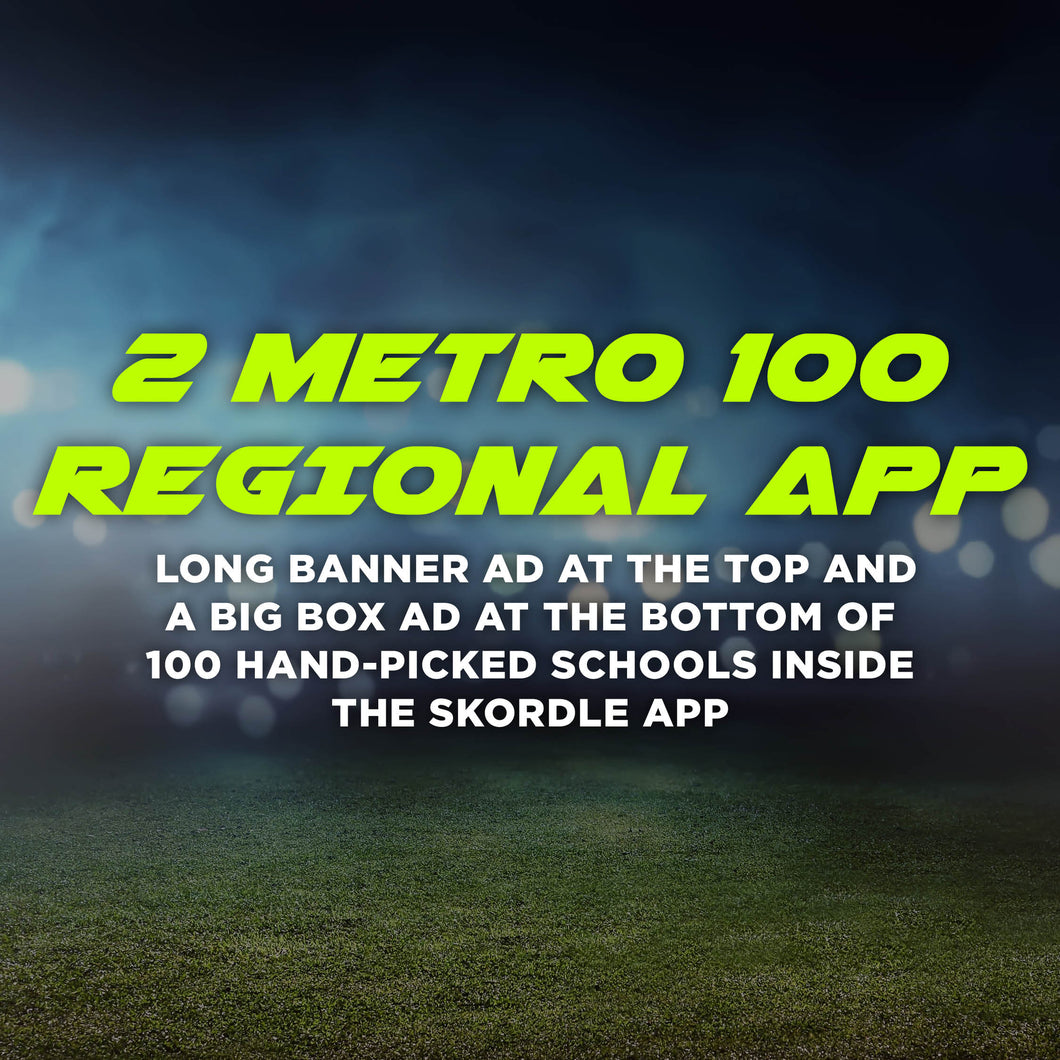 2 Metro 100 Regional App