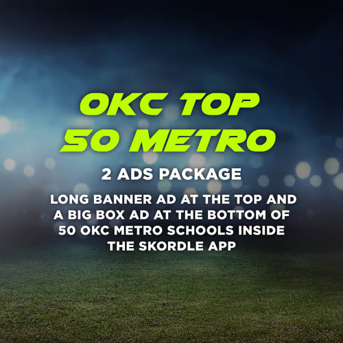 OKC Top 50 Metro - 2 Ads Package