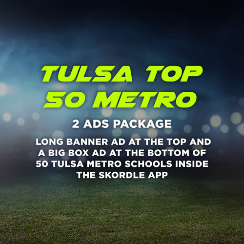 Tulsa Top 50 Metro - 2 Ads Package