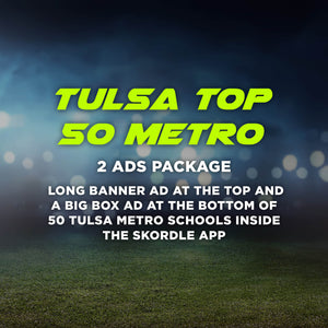 Tulsa Top 50 Metro - 2 Ads Package